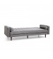 Marcella Multifunctional Standard Fabric 3 Seater Button Tufted Sofa Bed in Multiple colour